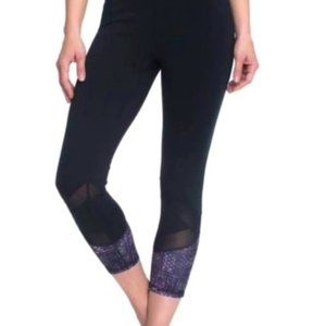 Gaiam OM mesh capri legging